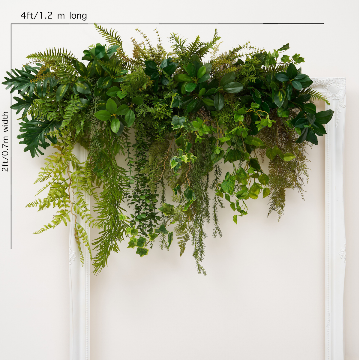 artificial greenery garlands