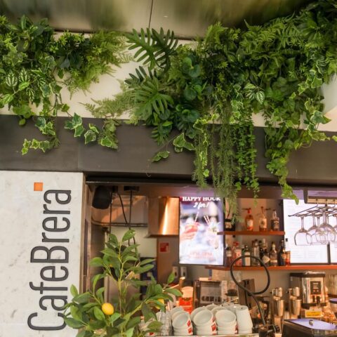 artificial greenery for restaurants