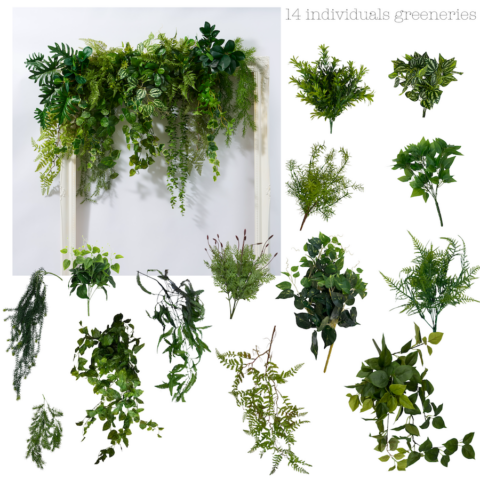 Mix Greenery Lush Garland - Image 2