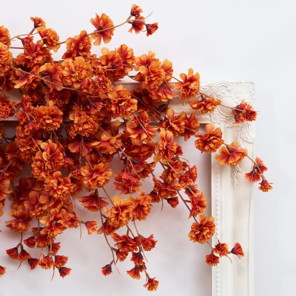 Orange Cherry Blossom Garland - Image 3