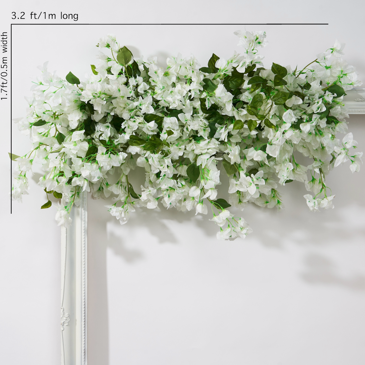 white bougainvillea artificial