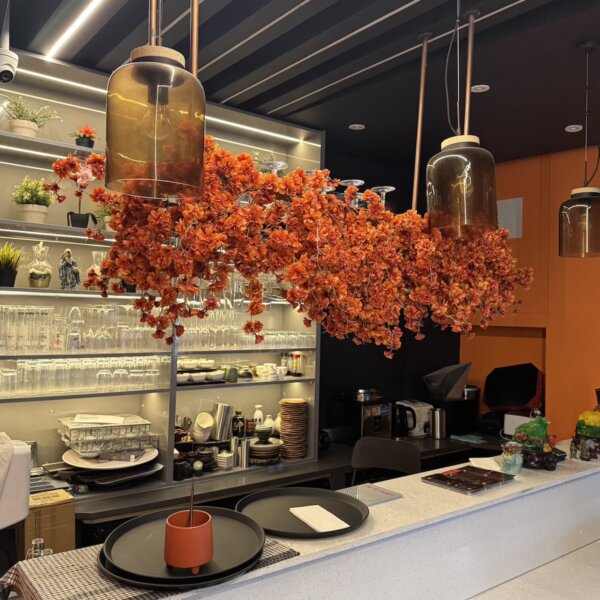 Orange Cherry Blossom Garland - Image 15