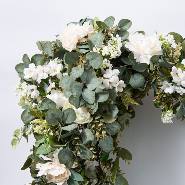 White Wedding Eucalyptus Garland - Image 10