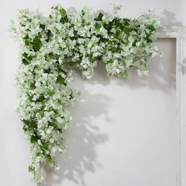 White Bougainvillea Garland - Image 3