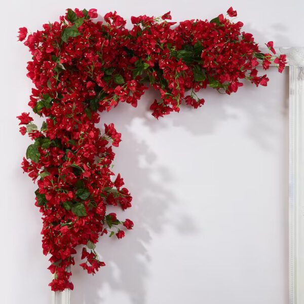Red Bougainvillea Garland - Image 2