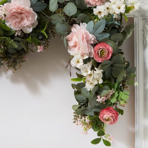 Pink And White Wedding Garland - Image 3