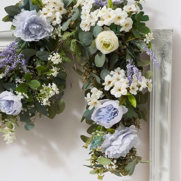 Blue And Green Wedding Garland - Image 3