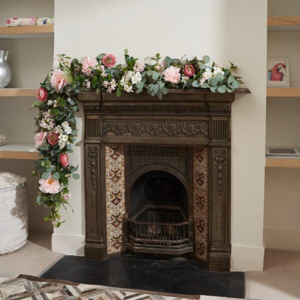 Pink And White Wedding Garland - Image 6