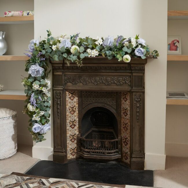 Blue And Green Wedding Garland - Image 5