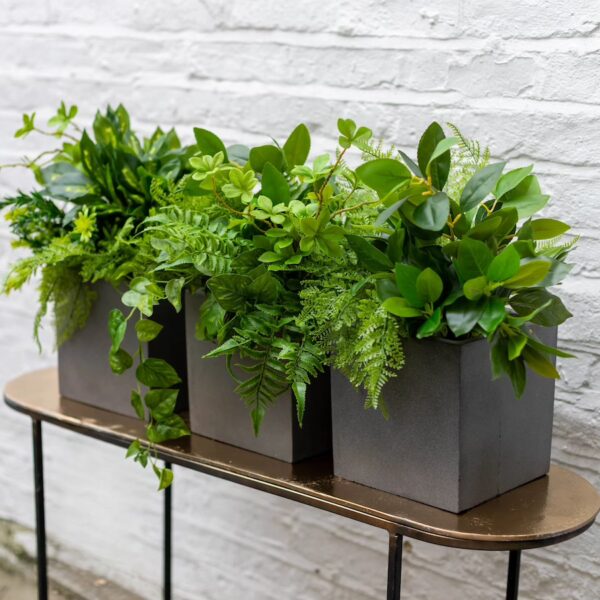 artificial greenery for planters