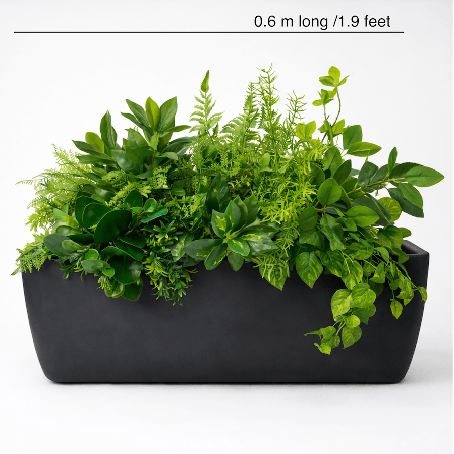 fake bushes for planters