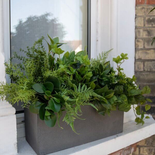artificial greenery for planters