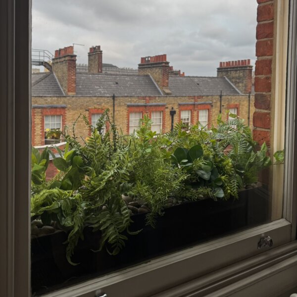 artificial greenery for pots