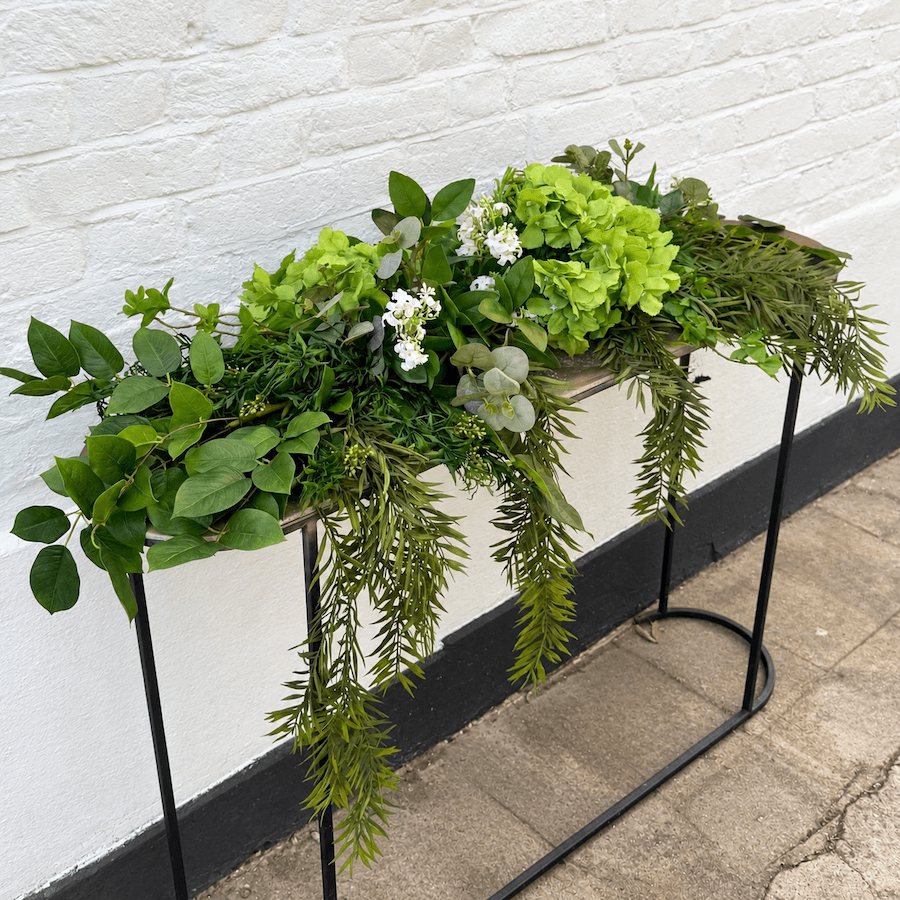 artificial floral decor